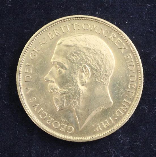 A George V Coronation gold proof two pounds, 1911,